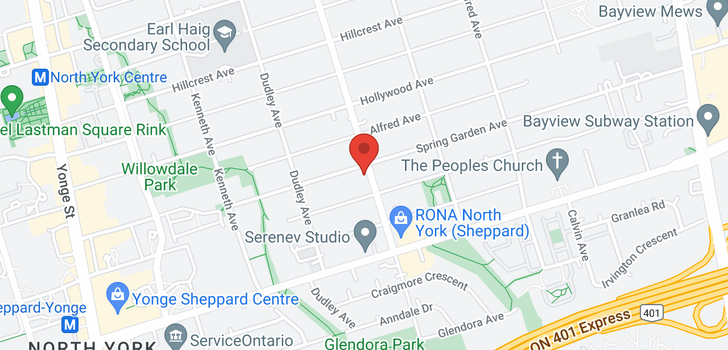 map of 148 WILLOWDALE AVE